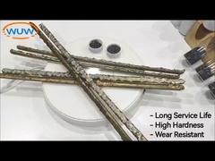 Rôles de soudage composites de type CuZnNi YD à face dure de 450 mm