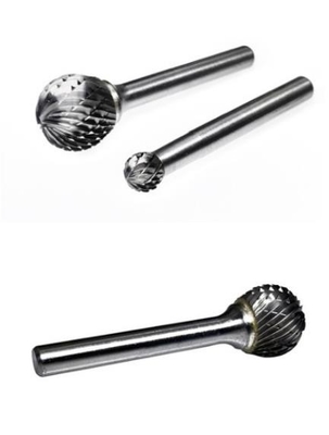 qualité  Carbide Burr Ball Bits for Hard Alloy Cutting YG6 YG8 YG10X usine