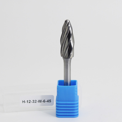 qualité  SH Flame Finishing Bur Power Carving Bits For Wood Carbide Rotary Burrs usine