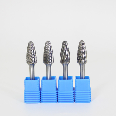 Bon prix AlTiN revêtement de tubes rotatifs au carbure de tungstène avec un diamètre de tête de 3 à 25 mm en ligne