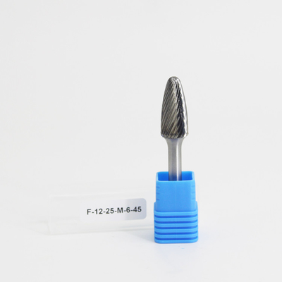 Bon prix SF Arbre Radius End Carbide Burr pour le broyeur à matrices à coupe unique 6 mm Shank Certification ISO9001 2008 en ligne