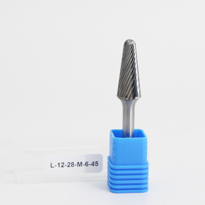 Bon prix SL Radius conique Fin de l'élimination du métal Carbide Burr Single Cut 6 mm Logiciel de la tige Diamètre 6-25 mm en ligne