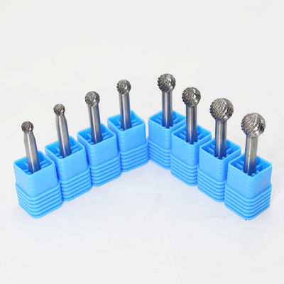 Un bon prix. Abrasif personnalisé 1/8 2.35 Bur Bits Carbure en forme de boule Burr Cimenté Carbure de tungstène Burr rotatif pour la sculpture en bois en ligne