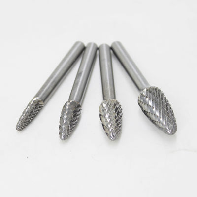Un bon prix. 6*8mm Rotary Burs Sets Plastic Box Tube Package Genuine Solid Tree Shape Carbide Burr for Metal Aluminum en ligne