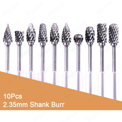 Un bon prix. 10 pièces de 3 mm de diamètre de la tête 1/8 de charnière de carbure de tungstène pour le polissage et le travail du bois en ligne