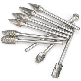 qualité  Tungsten Carbide Long Shank Burr Rotary Files YG6 YG8 YG10X YG20C usine