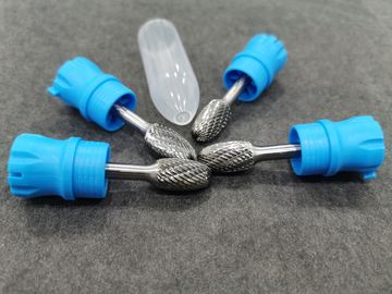 Bon prix Acier inoxydable de la forme E de bavures rotatoires ovales de carbure coupant la jambe et la tête fortes en ligne