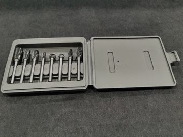 Bon prix Les sortes de prise faciles rotatoires de la caisse 8pcs de dossier de carbure de tungstène de kits forme en ligne