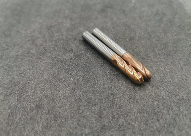 Bon prix Revêtement de la fraise en bout de carbure de tungstène de nez de la boule HRC45/55/65 ALTIN pour l'acier inoxydable en ligne