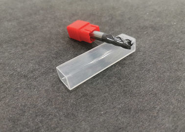 Bon prix Coupeur solide noir de fraise en bout des matériaux 6mm de carbure, longues fraises en bout durables de jambe en ligne
