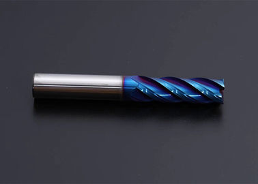 Bon prix Jambe de revêtement bleue de longueur de coupeur de cannelure de la cannelure 4 de la cannelure 3 de la fraise en bout de carbure de tungstène de 1/8 pouce 2 longue en ligne