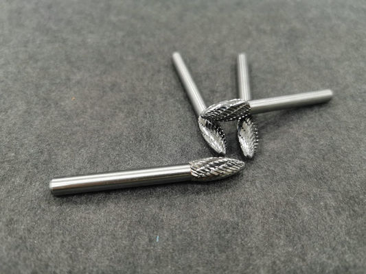 Bon prix 1/4 SHANK 1/2 HEAD ROTARY BURR METAL STEEL SS GRADE ALUM CUT BURRS en ligne