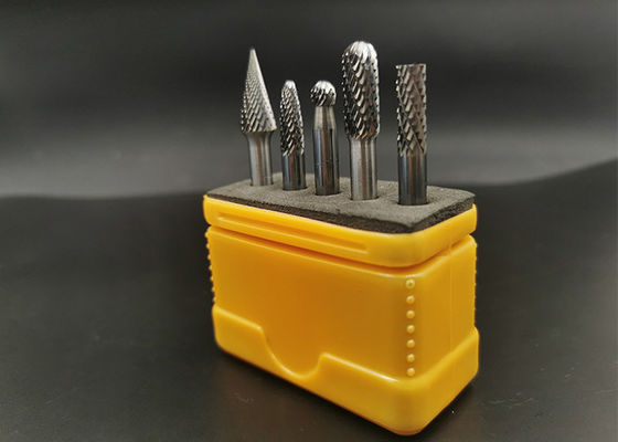 Bon prix bavures rotatoires de boule de la jambe 10mm de 6mm de carbure cylindrique principal de forme en ligne
