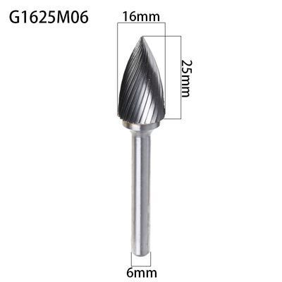 Bon prix YG8 le carbure cylindrique industriel Burr Rotary Rasp For Drill a adapté la jambe aux besoins du client Diamter en ligne