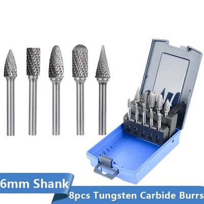 Bon prix Bois en métal rectifiant graver le tungstène de polissage Burr Set rotatoire 10pcs 6mm en ligne