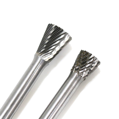 Un bon prix. Burs de carbure de tungstène à double découpe de forme N personnalisés pour une utilisation commerciale en ligne