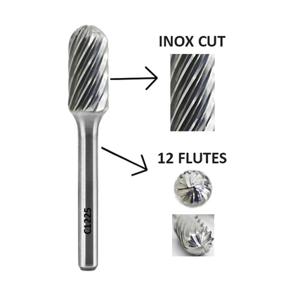 Un bon prix. Coupeuse de fichiers rotatifs de carbure de tungstène personnalisée pour couper, etc. en ligne