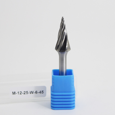 Forme de cône SM de haute résistance 6 mm 1/4 &quot;Bits de broyeur à matrices sculptant des broches rotatives à grande vitesse