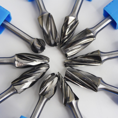 Un bon prix. Carbide Burr Bits Coupe diamantée Aluma Forme de la dent Largeur de la tête Dimension de diamètre en ligne