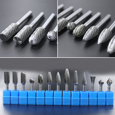 Un bon prix. Réglage de la forme cylindrique de l'emballage de carbure de tungstène BURRS Ingrédient de cobalt pour le polissage / abrasif / découpe / broyage en ligne
