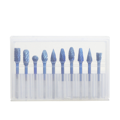 Un bon prix. Couche bleue de précision de coupe faite rapide et facile avec le carbure de cimenté Burr ensemble de charnière Taille 1/8-1/4 pouces ou 3-6MM en ligne
