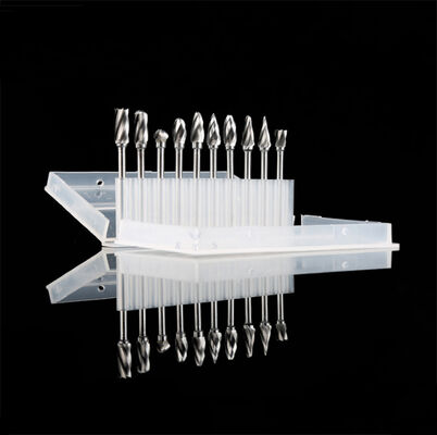 Un bon prix. 10 pièces Fraise rotative en carbure de tungstène Aluma Cut à queue de 1/8