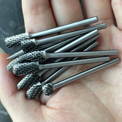 Un bon prix. Tungsten Carbide Rotary Burr Set 10pcs 3mm Shank Fraises en Carbure de Tungstène en ligne