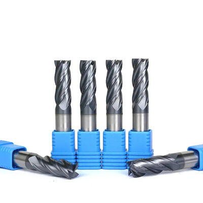 Qualité Fraise CNC monobloc en carbure de tungstène pour l'usinage de précision de l'acier, le rainurage et le profilage usine