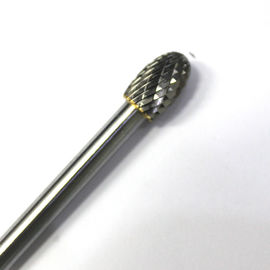 Bon prix ovales bavures de carbure de tungstène de forme de 6mm poinçon de perforations de saut peu de broyeur pour l'acier dur en ligne