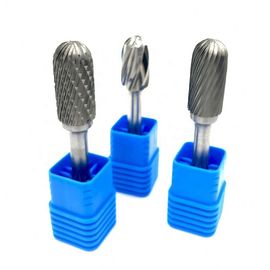 Un bon prix. peu cylindrique de bavures de carbure de tungstène de bavures de carbure de la tête 6mm de 12mm en ligne