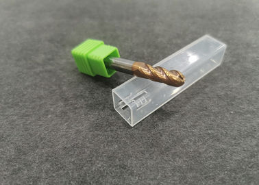 Un bon prix. fraise en bout de nez de boule de carbure de 6mm pour couper, couleur d'or de fraise en bout de 4 cannelures en ligne