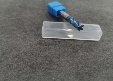 Fraise en bout solide de carbure de tungstène de couleur bleue pour couper avec le diamètre de 8mm