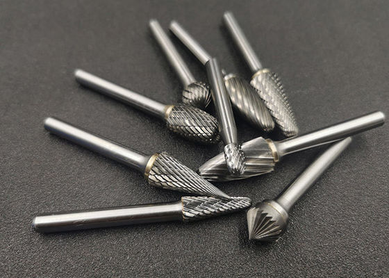 Un bon prix. Bavures rotatoires multi de dossiers de carbure de tungstène de formes en ligne