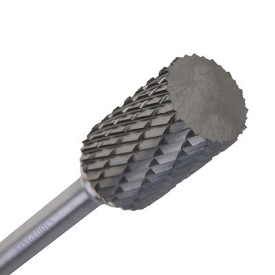 Un bon prix. Type argenté de Sc de Burr Bit For Grinding Polishing de carbure de cylindre en ligne