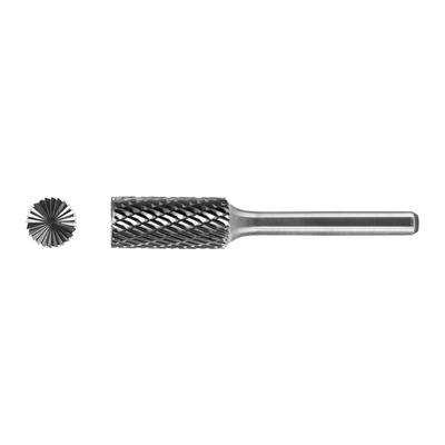 qualité Type B Tungstène Carbide Rotary Burrs Carbide Burs -Cylindrical Fin coupé usine